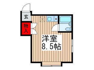 カトレアハウス藤田の物件間取画像